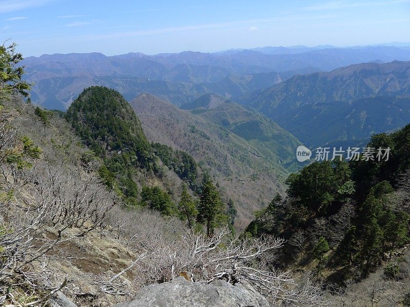 Mount Daifugendake (大普賢岳) in Nara, Japan